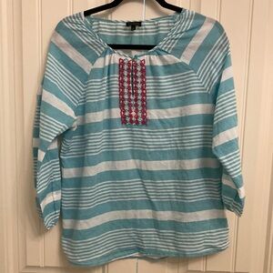Talbots blouse - large